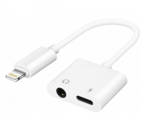Переходник для наушников iPhone/iPad 3.5mm на 2 разъёма 3.5mm