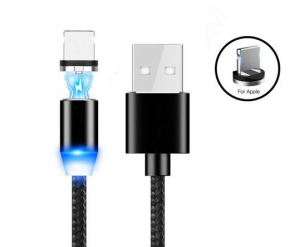 Магнитный кабель USB - Lightning 1м Skydolphin  S59