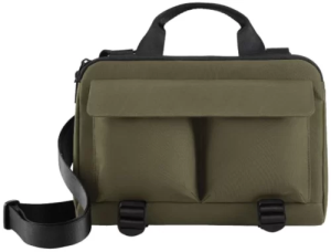 Сумка Xiaomi Ninetygo 90 Points Ultralight Embossed Crossbody Bag  (зелёная/чёрная)