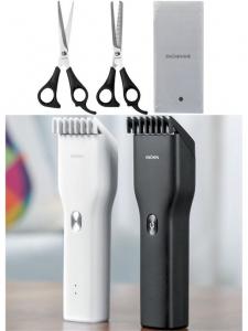 Триммер для волос Enchen Boost Hair Trimmer (+ножницы) Черный\Белый