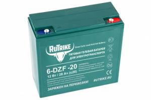 Тяговый гелевый аккумулятор RuTrike 6-DZF-20 (12V20A/H C2) 4шт/комплект Тяговый гелевый аккумулятор RuTrike 6-DZF-20 (12V20A/H C2) 4шт/комплект