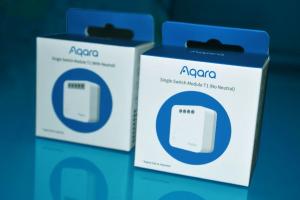 Беспроводное реле Xiaomi Aqara Single Switch Module T1 (с нейтралью) одноканальное SSM-U01