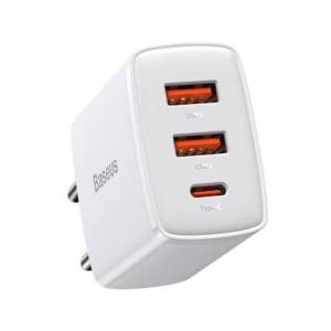 Сетевое зарядное устройство 30W Baseus Compact Quick Charger 2U+C