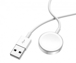 Устройство зарядное беспроводное HOCO, CW16, iWatch, для Apple Watch, 1000mA, пластик, цвет: белый