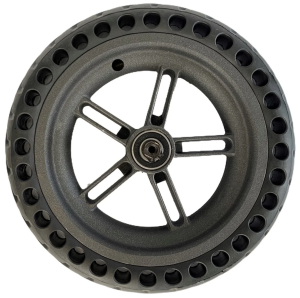 Колесо заднее в сборе с покрышкой Xiaomi m365/s1/essentiol (82 под резину 8,1/2 8,5/2)