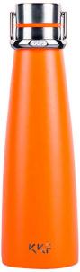 Термос Xiaomi Kiss Kiss Fish KKF Insulation Cup с OLED-дисплеем 475 мл оранжевый