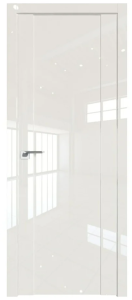 Дверь межкомнатная 20L Магнолия Люкс, Profil Doors, Глянец, Экошпон, глухая , 800x2000