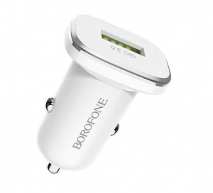 АЗУ BOROFONE BZ12A + Кабель lightning QC3.0