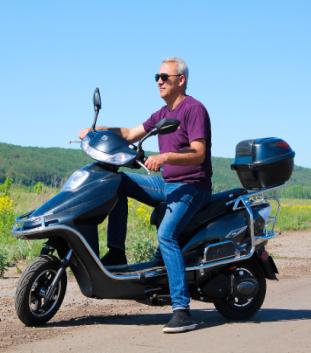 фото Электроскутер MI-TU JS 72V30AH 800W