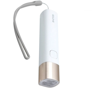 Портативный фонарик Xiaomi Solove X3 Portable Flashlight Power Bank White