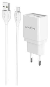 СЗУ Borofon BA19A +Кабель MicroUSB