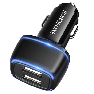 фото АЗУ Borofone BZ14 12w 2.4a + кабель micro