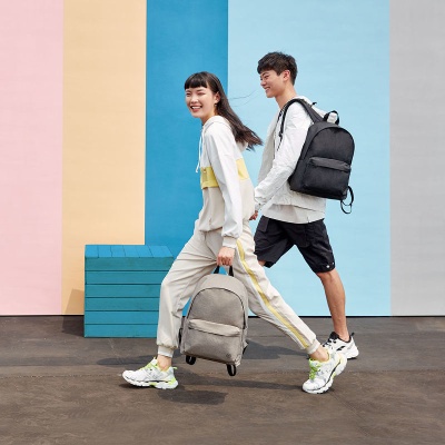 фото Рюкзак Xiaomi 90 Points Youth College Backpac (бежевый)