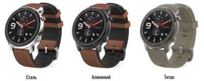 фото Смарт часы Amazfit GTR 47mm Stainless steel, Серебристый