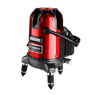 фото Лазерный уровень (нивелир) Deko LL57 в кейсе с аккумулятором