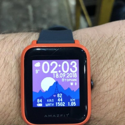 фото Смарт часы Amazfit Bip Bright Orange фото Смарт часы Amazfit Bip Bright Orange