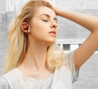 фото Беспроводные наушники 1MORE Active Sport (E1023BT) (1More, красный)