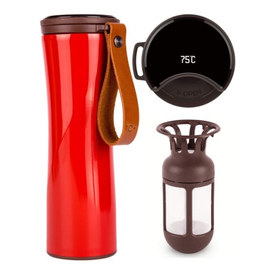 фото Термокружка Xiaomi Kiss Kiss Fish Moka Coffee Tumbler 430ml Red