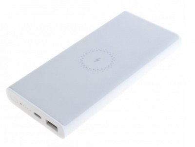 фото Внешний аккумулятор Xiaomi Wireless Power Bank Youth Edition 10000Mah (Серебристый)