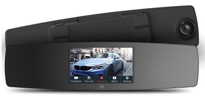 фото Видеорегистратор Xiaomi YI Mirror Dash Camera, 2 камеры