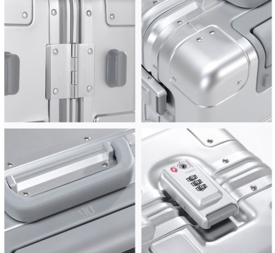 фото Чемодан Xiaomi 90 Points Metal Suitcase 20 Silver