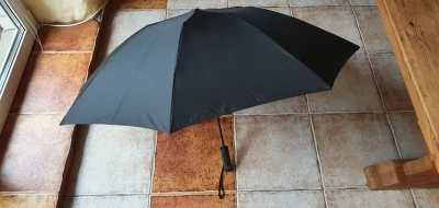 фото Зонт Xiaomi Mi Zuodu Reverse Folding Umbrella Black с фонариком