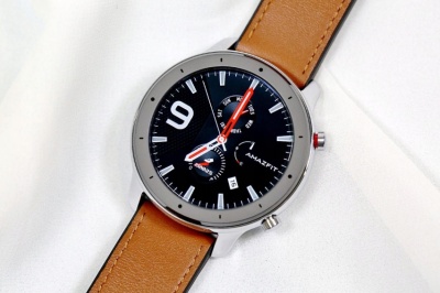 фото Смарт часы Amazfit GTR 47mm Stainless steel, Серебристый