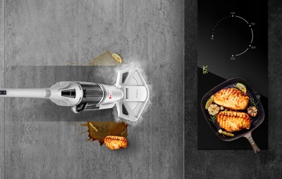 фото Паровая швабра пылесос Xiaomi Deerma DEM ZQ990W