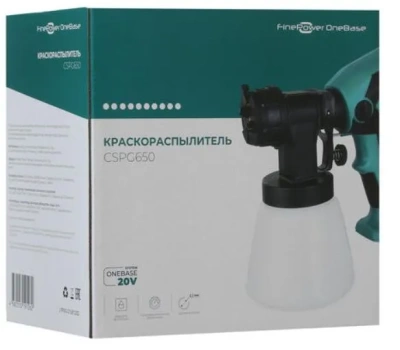фото Краскораспылитель FinePower OneBase CSPG650 OneBase20 , Без АКБ