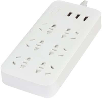 фото Удлинитель Xiaomi Mi Power Strip (6 розеток + 3 USB порта, белый)