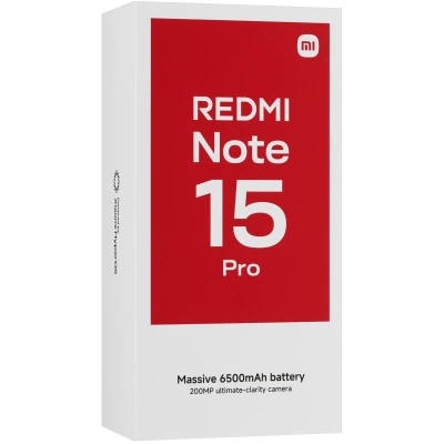 фото Смартфон Xiaomi REDMI Note 15 Pro 256 ГБ Черный