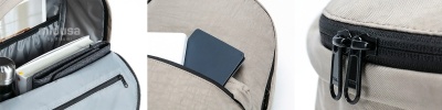 фото Рюкзак Xiaomi 90 Points Youth College Backpac (бежевый)