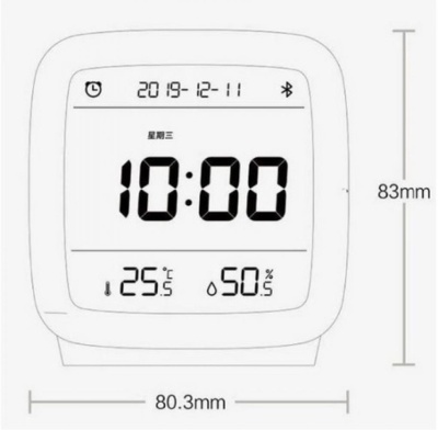 фото Умный будильник Xiaomi Qingping Bluetooth Alarm Clock с термометром