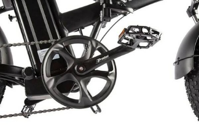 фото Электровелосипед Велогибрид VOLTECO CYBER (Черный 2168)