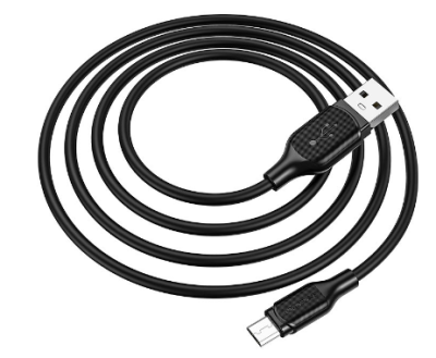 фото Кабель MicroUSB BOROFONE BX42 (Черный)