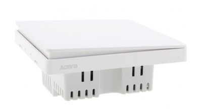 фото Умный выключатель Xiaomi Aqara smart Wall switch D1 ( Двойной без нулевой линии)