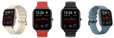 фото Смарт часы Amazfit GTS Obsidian Gray