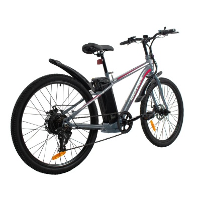 фото Электровелосипед HIPER Engine Fest F1 тёмно-серый /черный