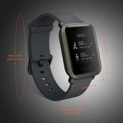 фото Смарт-часы Xiaomi Amazfit Bip Lite Black