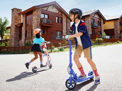 фото Детский электросамокат Ninebot Kickscooter Zing E8 Синий