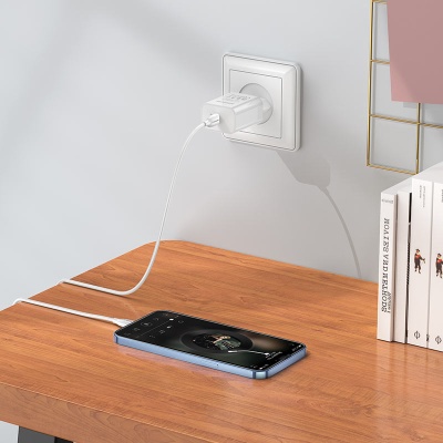 фото СЗУ Borofone BA65A USB-C (белый)