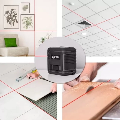 фото Нивелир Xiaomi AKKU Infrared Laser Level Gray AK301 (лазерный уровень)