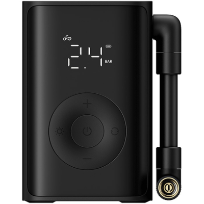 фото Электрический насос компрессор Xiaomi Mijia Portable Inflator Automatic Stop Lighting (MJBXCQBQW)