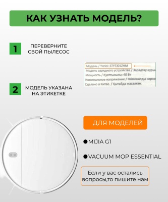 фото Контейнер для пыли и резервуар воды 2 в 1 для Xiaomi Essential/G1