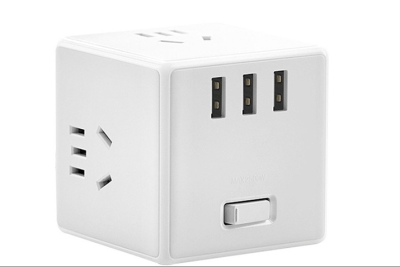 фото Удлинитель Xiaomi Mijia Rubik's Cube Converter Wired Edition