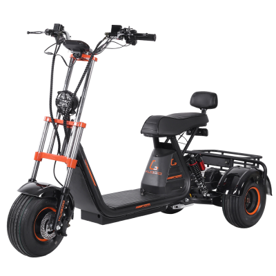 фото Трехколесный электроскутер Kugoo C4