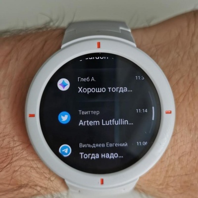 фото Умные часы Xiaomi Verge, белый фото Умные часы Xiaomi Verge, белый