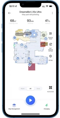 фото Робот-пылесос Dreame L10s Ultra White