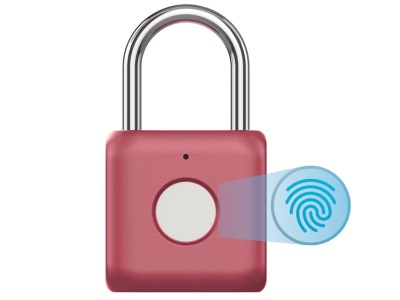 фото Биометрический замок Xiaomi Smart Fingerprint Lock Kitty Red