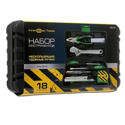 фото Набор инструментов Fine Power HS18